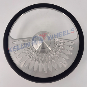 Chrome/Vàng lõm tay lái forgiato bánh xe - Product Image 4