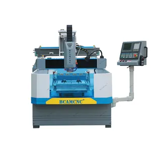 High accuracy small mini 6040 6060 6090 cast iron table cnc router for aluminum mold making