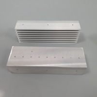Profilé d'extrusion en aluminium industriel personnalisé avec insert en cuivre, dissipateur thermique 40 mm, boîtier B20B, radiateur de refroidissement