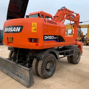 รถขุด Doosan-DH150 มือสอง ปี 2021 น้ำหนักใช้งาน 15 ตัน เกียร์และมอเตอร์จากเกาหลี สำหรับงานก่อสร้างทางวิศวกรรม - Product Image 3