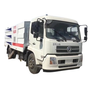 Barredoras de Calle al Vacío para Exteriores Marca Chengli, Barredora de Calle 4x2, Camión Barredor de Carreteras de 10cbm - Product Image 1