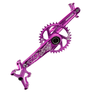 Snail nhôm xe đạp leo núi Crank Set 34T 36t 38T 40t Xe Đạp Crank chainwheel cho MTB xe đạp với bàn đạp - Product Image 4