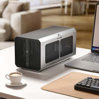 Station d'accueil G4Pro Thunderbolt 3 Type C EGPU 40 Gbps 85 W PD PCIe 3.0 X4 600 W Extension GPU 4K 60 Hz USB 10 Gbps M.2 8 To
