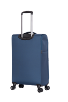 Ensemble de bagages souples en tissu Oxford au design élégant et personnalisé, avec chariot en aluminium à 4 roues rotatives à 360°, léger en ABS, simple et standard