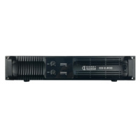 Amplificateur extérieur professionnel haute puissance CD-2.800 2 canaux 4/8 ohms 1600W pour enceintes 12/15/18 pouces, métal, portable
