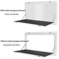 TYTXRV OEM Accessoires pour camping-car, table pliante extérieure en plastique technique résistant aux UV, blanche, avec LED