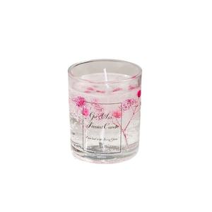 Vela Aromática <span class=keywords><strong>de</strong></span> Cera <span class=keywords><strong>de</strong></span> Gelatina Semielaborada con Conchas y Flores Secas, Caja <span class=keywords><strong>de</strong></span> Regalo <span class=keywords><strong>de</strong></span> Alta Gama, Exquisita Vela para Cumpleaños y Hogar - Product Image 5
