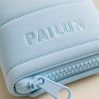 PAILUN Trousse de Maquillage Rembourrée - Pochette de Toilette Imperméable Multicolore - Étui de Voyage de Luxe - Trousse de Maquillage Chic