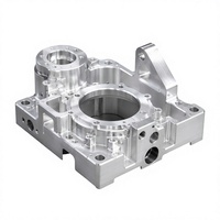 Pièces en alliage d'aluminium usinées CNC de haute précision 5 axes, service de tournage et de fraisage, composants prototypes personnalisés OEM ODM