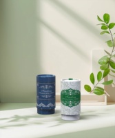 Usine directe en gros 30ml/50ml/100ml cylindre parfum bouteille en verre emballage avec boîte de Tube de papier