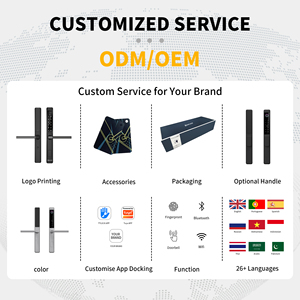 Cerradura Inteligente con Huella Dactilar a Prueba de Agua Bluelock, Compatible con TTLock para Acero/Aluminio/Madera, Cerradura Digital con Teclado y Contraseña Wi-Fi - Product Image 4