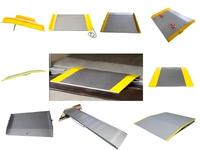 Rampe de chargement portable en aluminium robuste pour conteneurs et camions