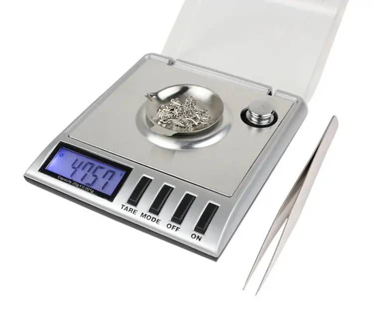 mini heigh precision electronic balance scale 20g/0.001g portable jewelry digital pocket scale household electronic scale
