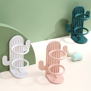 Cactus Electric Toothbrush Holder Wall Mounted Storage Box For Bathroom Easy To Clean - Product Image 2