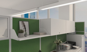 Escritorios de Oficina Modulares 2 4 6, Estaciones de Trabajo Modernas en Forma de L, Cubículos de Oficina, Muebles de Oficina para Taller - Product Image 2