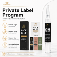 Fabricant de colle pour perruques en marque privée OEM, adhésif transparent pour dentelle, résistant à l'eau, forte tenue pour perruques à dentelle frontale