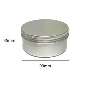Boîte ronde en aluminium 30g, emballage cosmétique recyclable, impression de logo personnalisée - Product Image 2