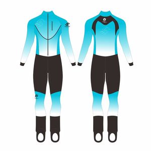 Combinaisons de ski <span class=keywords><strong>alpin</strong></span> pour compétition, imprimées par transfert thermique, en Spandex/Polyester Rip-Stop, imperméables 10 000 mm, coupe-vent, 320 g, avec fermeture éclair - Product Image 6