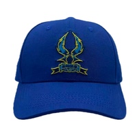 Casquette de baseball brodée en 3D à 6 panneaux en velours de coton pour enfants avec caoutchouc incurvé élégant Design à la mode et style sportif
