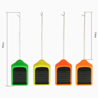 Aiguille à nœuds bicolore pour la pêche à la carpe européenne, outil d'enfilage d'appâts, aiguille à bouillettes, accessoires de pêche transfrontaliers