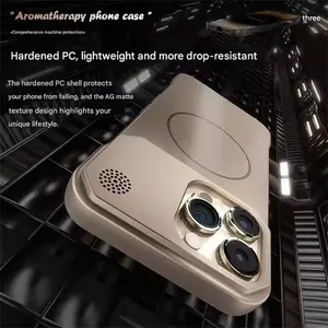 Funda de teléfono con fragancia dura magnética sin marco de lujo para IPhone 16 15 14 13 12 Pro Max Plus <span class=keywords><strong>IPone</strong></span> 16Pro - Product Image 5