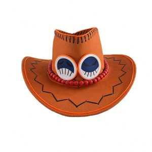 Sombreros de Vaquero y Pirata con Luces LED para Niños - Accesorio de Disfraz Luminoso para Fiestas de Halloween - Product Image 1