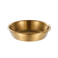 Ensemble de bols à sauce ronds en acier inoxydable, 5-15 cm, 8 tailles, ramequins en métal, coupelles pour ketchup, moutarde, soja, sushi, banchan, apéritif