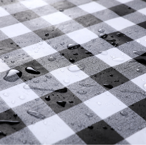 Funda para Mesa Rectangular <span class=keywords><strong>de</strong></span> 6 Pies para Exteriores, Impresa, Juego <span class=keywords><strong>de</strong></span> 3 Piezas, PEVA Elástica, Ajustable + 2 <span class=keywords><strong>Fundas</strong></span> para Bancos, Ecológica y Personalizable - Product Image 5