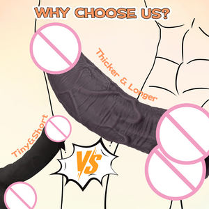 リアルな大型シリコンディルド、アナルストレッチ用、巨大な太いバットプラグ、上級者向けの女性、男性、ゲイ向けの大人のおもちゃ - Product Image 4