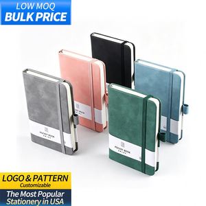 Porte-carnet élastique coloré en gros, Organisateur de poche portable en cuir souple pour étudiants - Product Image 1