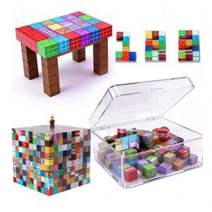 Cubes de construction magnétiques industriels pour l'apprentissage en classe, blocs de construction en plastique sensoriels éducatifs STEM, jeu créatif - Product Image 6