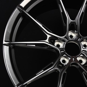 Ruedas WHEELBOSS al por Mayor, Ruedas de Aleación Negras Mate, Rueda Forjada de <span class=keywords><strong>1</strong></span> Pieza para <span class=keywords><strong>BMW</strong></span> - Product Image 4
