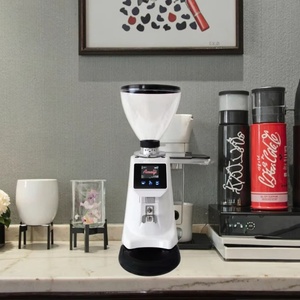 Molinillo de Café A80 de Acero Inoxidable con Pantalla Táctil a Todo Color para Uso Comercial en Cafeterías, Muestra la Temperatura - Product Image 4