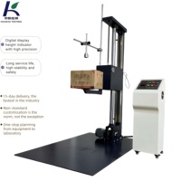 Testeur d'impact de chute de carton à aile unique conforme aux normes ISO 2248 et ASTM D5276 |   Machine d'essai d'impact de chute de cartons