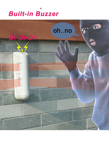 Rilevatore di Movimento PIR a Doppia Barriera Cablato per Esterni, Sensore a Infrarossi Anti-Mascheramento, Impermeabile IP55, Allarme di Sicurezza Perimetrale Anti-Intrusione - Product Image 6