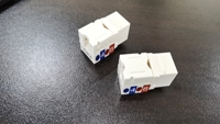 Module réseau RJ45 Cat6 UTP Keystone Jack 90 degrés 110 Punch Down IDC T568A/B pour panneau de brassage et plaque murale