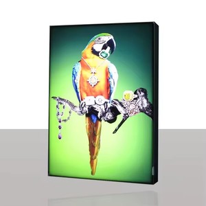 Giá tốt nhất tùy chỉnh kích thước nhôm Pop hiển thị ngoài trời thẳng Backdrop bước lặp lại biểu ngữ đứng quảng cáo dẫn hộp Đèn - Product Image 1