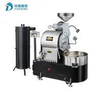 1-300 кг/партия автоматическая машина для обжарки кофе