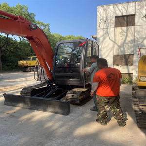 Excavateur Hitachi ZX60 d'occasion de meilleure qualité Mini pelle Hitachi ZX75 ZX30 ZX35 Fabriquée au Japon en peu de temps de travail - Product Image 5