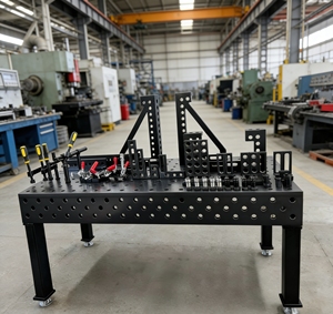 Mesa <span class=keywords><strong>de</strong></span> Soldadura 3D, Banco <span class=keywords><strong>de</strong></span> Soldadura <span class=keywords><strong>de</strong></span> Precisión con Sistema <span class=keywords><strong>de</strong></span> Sujeción, Superficie <span class=keywords><strong>de</strong></span> Trabajo Duradera para <span class=keywords><strong>Tareas</strong></span> <span class=keywords><strong>de</strong></span> Soldadura <span class=keywords><strong>de</strong></span> Metales Precisas - Product Image 1