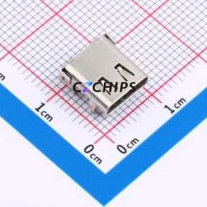 XUBF-0336-B07 <b>USB</b> <b>Connector</b> Through hole Component (THT) <b>Connector</b> Type-C <b>USB</b> 3.1 Female Right Angle Insert - Product Image 1