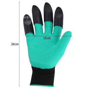 Gants de jardinage ambidextres Paw pour la plantation de fleurs et de légumes, en latex antidérapant et résistant aux coupures - Product Image 4