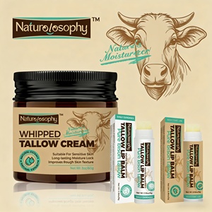 Bálsamo Corporal Personalizado OEM de Sebo de Res Alimentado con Pasto, Manteca de Karité y Aceite de Jojoba para Nutrición Profunda y Reparación de <span class=keywords><strong>Piel</strong></span> <span class=keywords><strong>Seca</strong></span> - Product Image 1