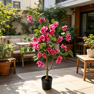 High Quality Real Touch Artificial Silk Bougainvillea Trees Durable Indoor Desktop <b>Plants</b> - Product Image 3