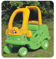 Voiture à pousser en plastique pour tout-petits, jouet d'éveil pour l'équilibre et la coordination des enfants, équipement de jeu extérieur