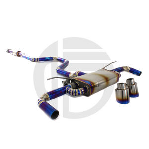 Pour tuyau d'échappement en alliage de titane haute performance <span class=keywords><strong>Ford</strong></span> <span class=keywords><strong>Focus</strong></span> avec soupapes de commande - Product Image 6