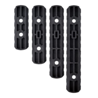 TYPHON Accessoires tactiques en nylon Clé à vis à écrou en T réglable à 5 11 fentes Compatible Slots Écrou en T en plastique