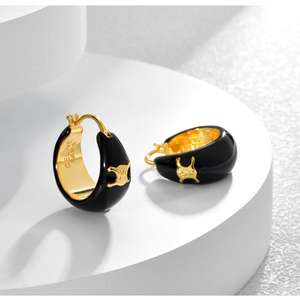 <span class=keywords><strong>orecchini</strong></span> A cerchio personalizzati lungo e corto asimmetrico orecchino A + B dichiarazione gioielli ornamenti all'ingrosso - Product Image 1