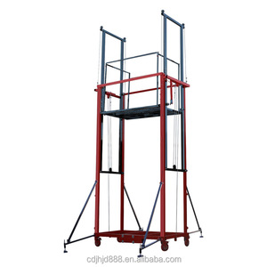 Bán Chạy Nhất Sản Xuất Chất Lượng Thiết Kế Hiện Đại Điều Khiển Từ Xa Điện Thang Máy Giàn Giáo Thép Di Động Gấp Giàn Giáo Thang Máy - Product Image 6