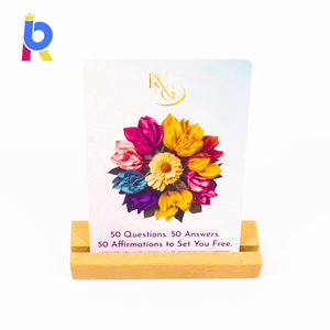 Party Icebreaker Conversation Starter Game Question personnalisée Créer un jeu de cartes avec fermeture magnétique Boîtes pliantes - Product Image 3